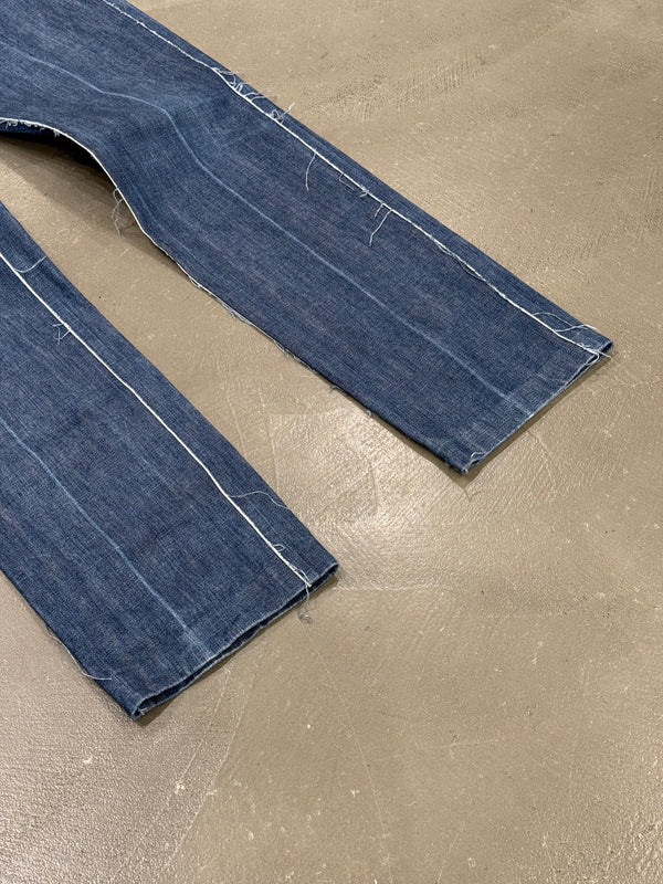 2000s Dolce & Gabbana distressed jeans