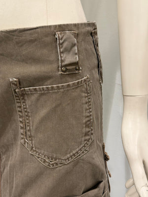 2000s Marithe Francois Girbaud asymmetrical skirt