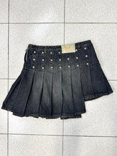 Load image into Gallery viewer, AW04 Dolce &amp; Gabbana asymmetrical studded skirt

