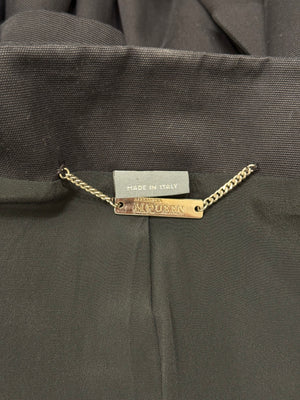 2012 Alexander McQueen sculptural wool blazer