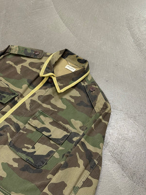 S/S2015 Saint Laurent by Hedi Slimane M65 gold trimmed military jacket
