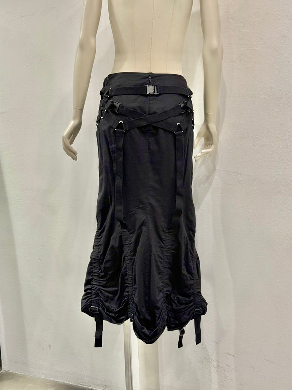 S/S2003 Junya Watanabe bondage runway skirt