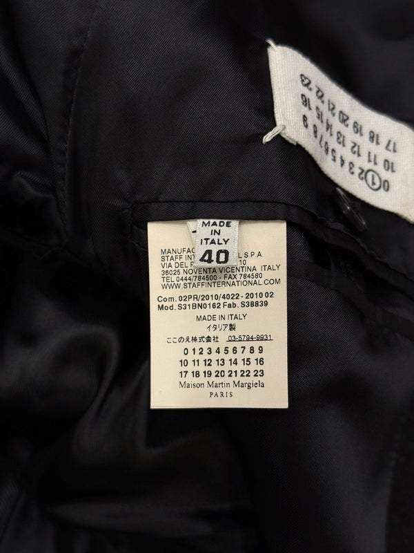 A/W 2010 Maison Margiela double shoulders blazer jacket