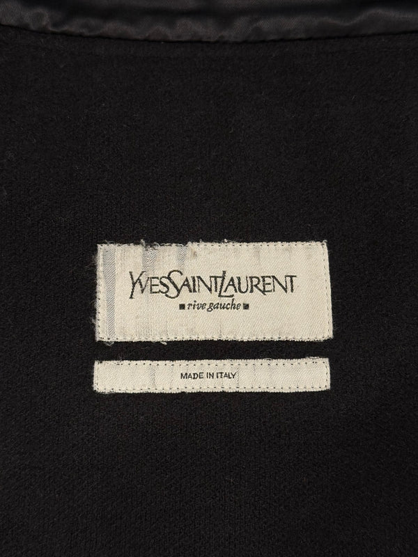 2000s Yves Saint Laurent wool officer military jacket