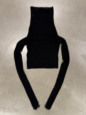 1990s Dolce & Gabbana sheer bluse top