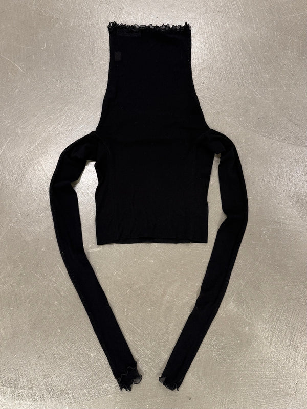 1990s Dolce & Gabbana sheer bluse top