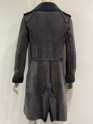 F/W2006 Dolce & Gabbana shearling napoleon coat