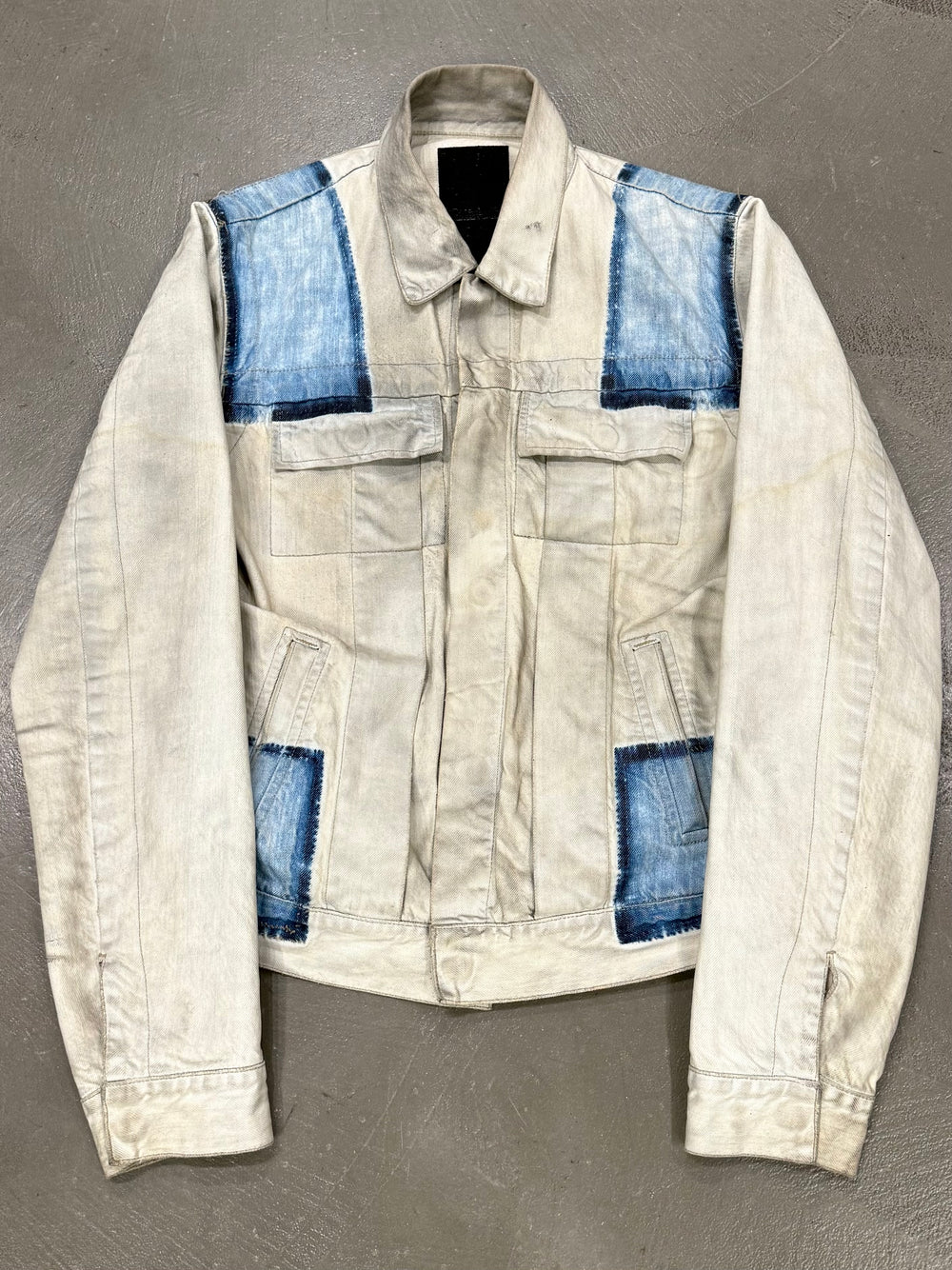 A/W2004 Rick Owens Scab denim jacket
