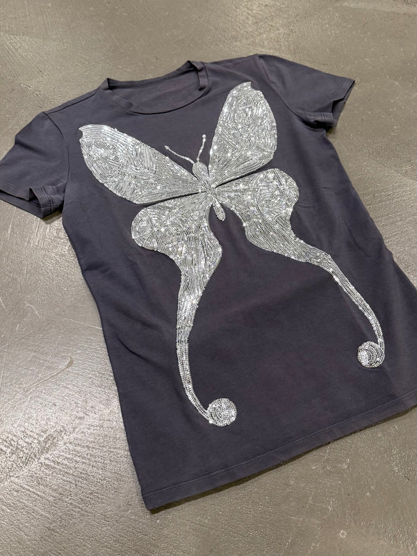 2000s Giorgio Armani butterfly t-shirt