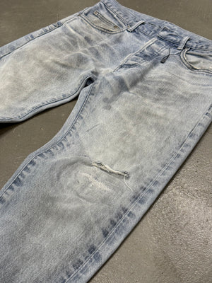 2000s Dior by Hedi Slimane faded jeans