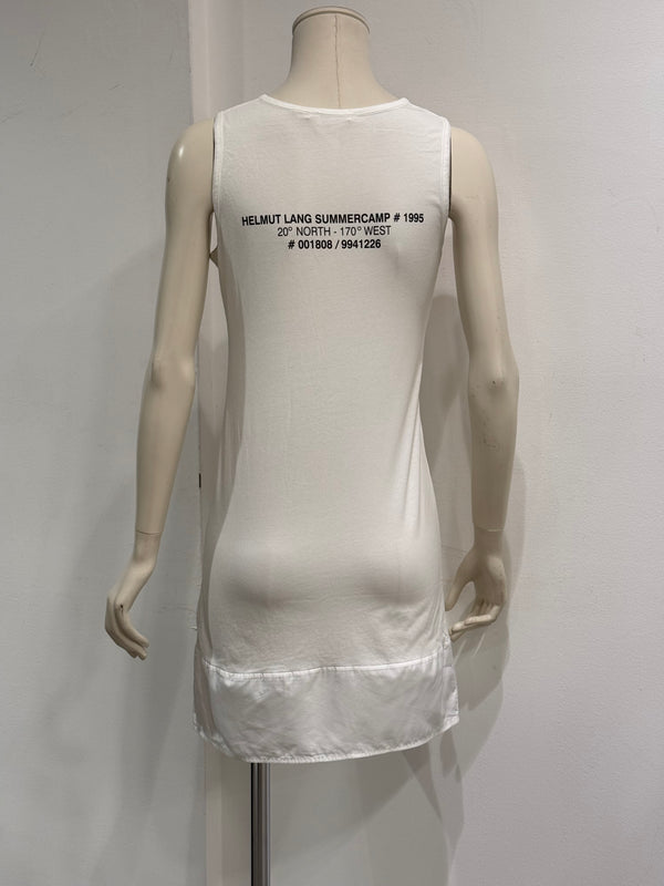 S/S1995 Helmut Lang Re-edition sleeveless cotton dress