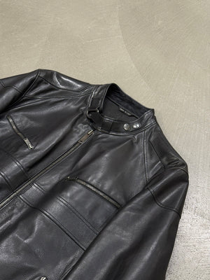 2004 Gucci by Tom Ford biker leather jacket