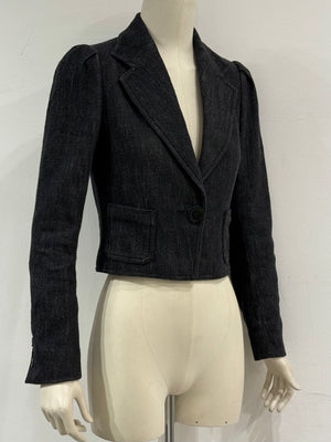 2000s Dries Van Noten cropped blazer jacket