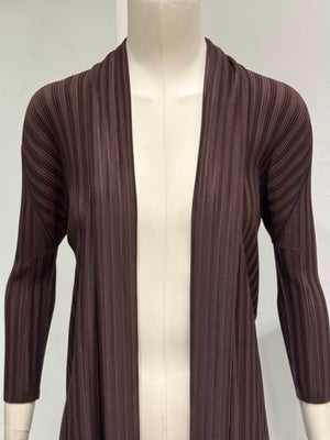 2000s Issey Miyake “Pleats Please” cardigan