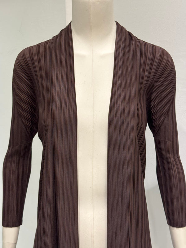 2000s Issey Miyake “Pleats Please” cardigan