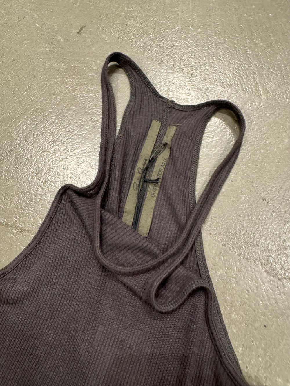 F/W2006 Rick Owens Dustulator tank top