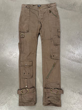 Load image into Gallery viewer, A/W2003 Dolce &amp; Gabbana bondage parachute cargo pants
