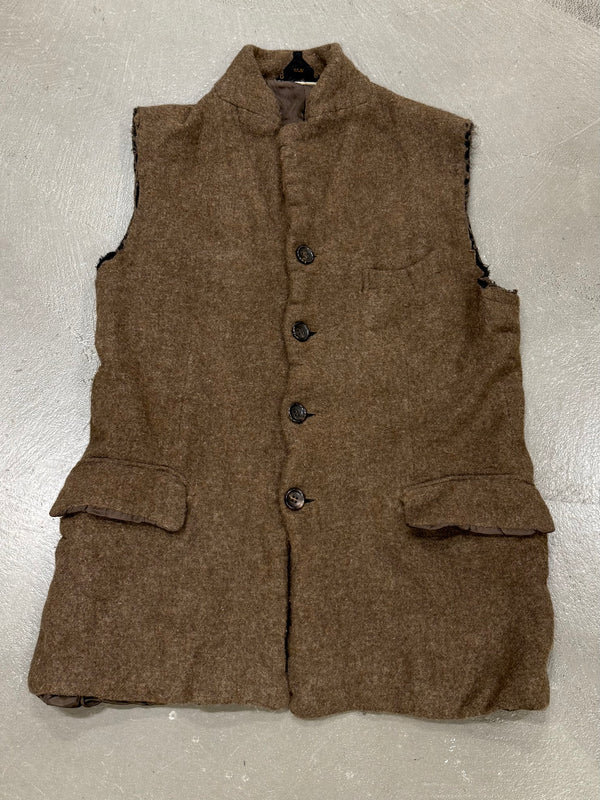 1990s Comme des Garçons wool vest