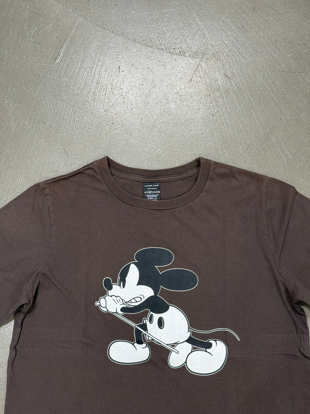 Number (N)ine Mickey Mouse t-shirt
