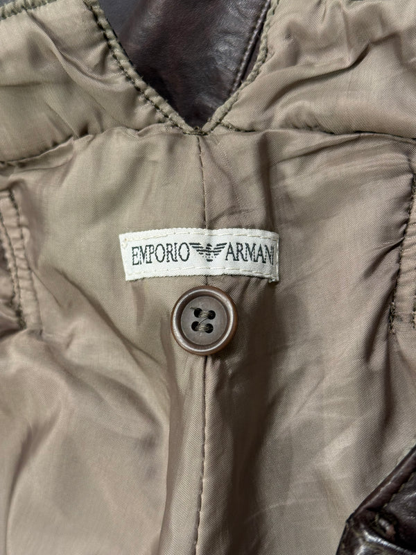 1990s Emporio Armani leather pants