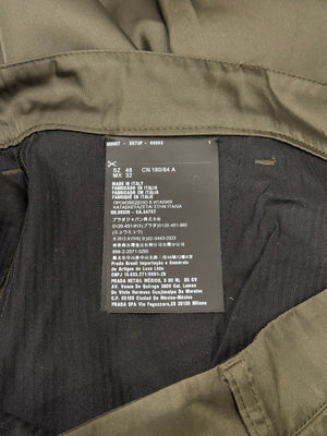 2010s Prada zip aviator pants