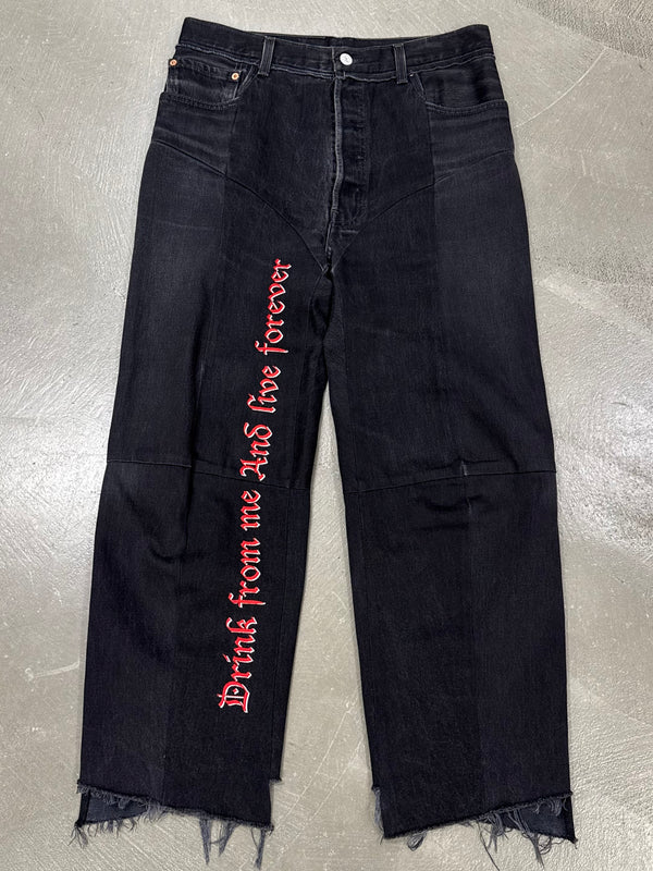 A/W 2017 Vetements “Total fucking darkness” jeans