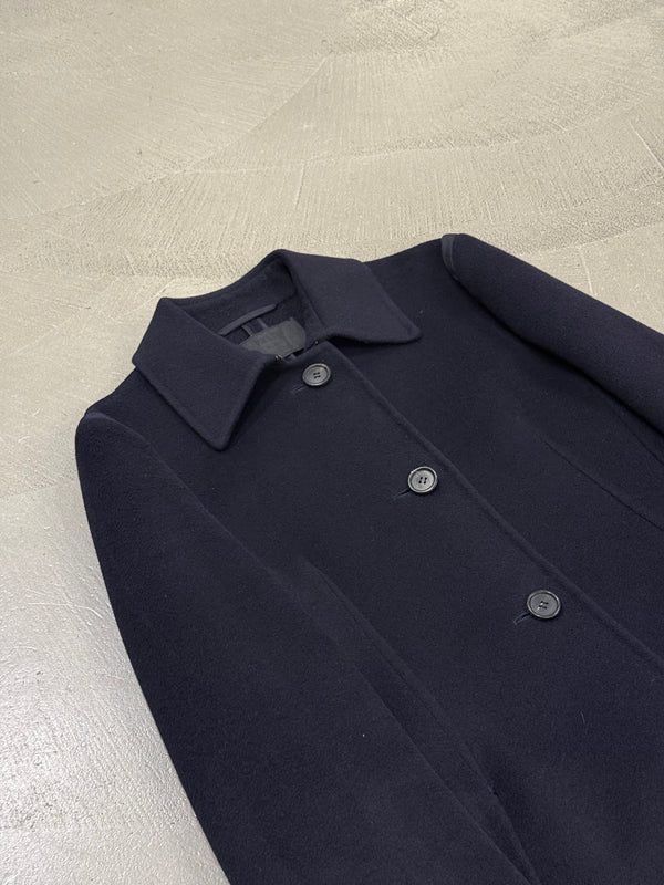 2000s Prada angora wool belted coat