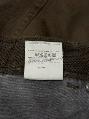 2003 Dolce & Gabbana multi pocket full zip utility cargo pants