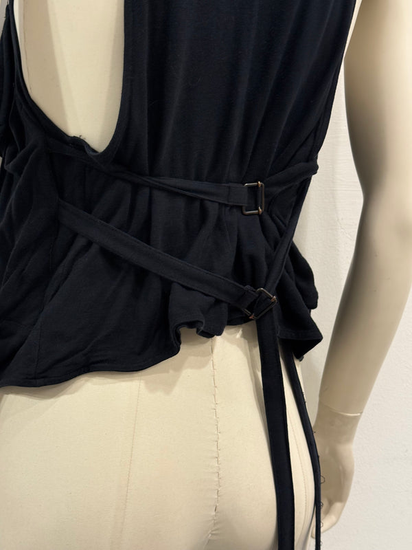 S/S2004 Ann Demeulemeester runway bondage top