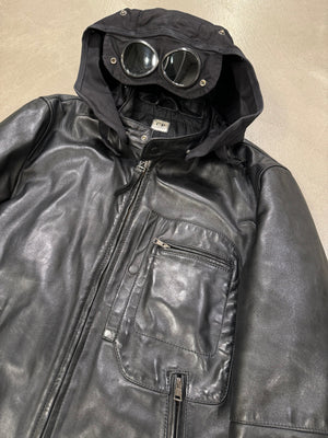 A/W 2005 C.P. Company goggle leather jacket