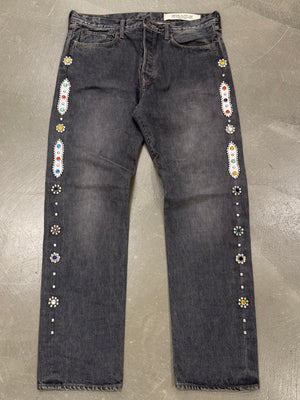 Kapital monkey cisco studded jeans