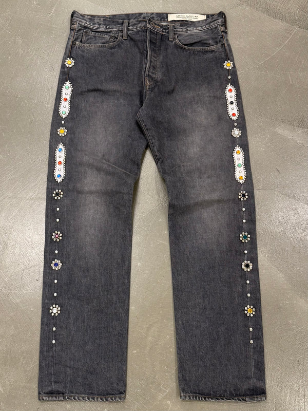 Kapital monkey cisco studded jeans