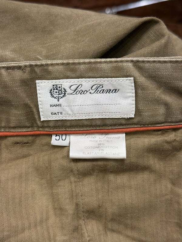2000s Loro Piana faded washed trousers