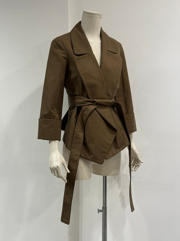 2008 Yves Saint Laurent belted trench jacket