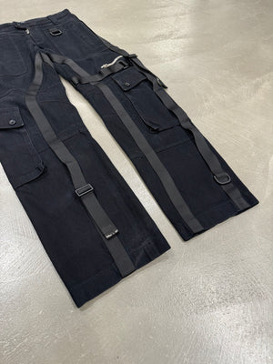 A/W 2003 Dolce & Gabbana runway bondage parachute cargo pants
