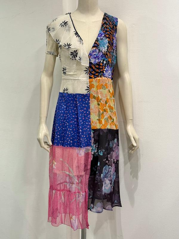 S/S2005 Maison Margiela artisanal runway patchwork dress