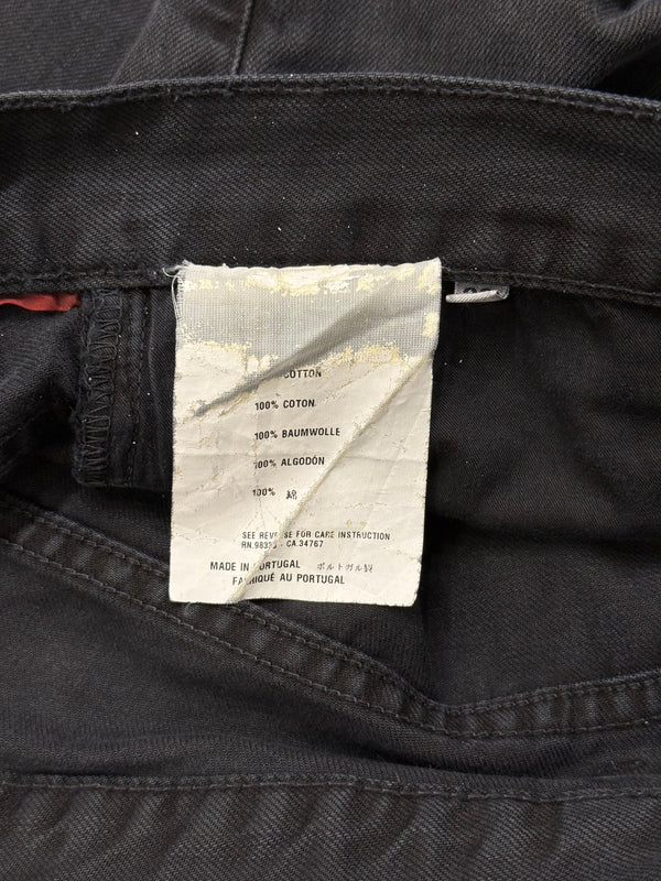 2000s Prada straight-leg denim pants