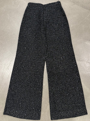 2000s Chanel uniform wide pants