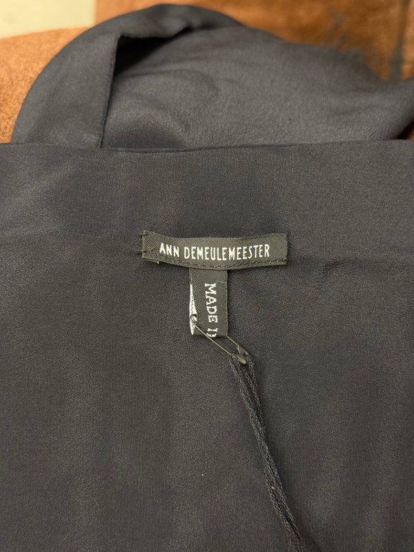 A/W2008 Ann Demeulemeester wool metal fringed scarf