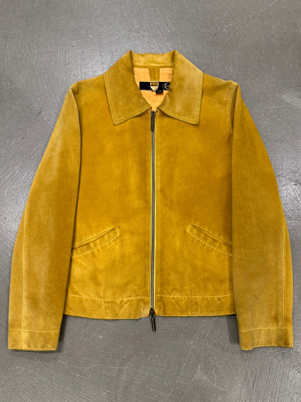 2000s Cavalli western suede jacket