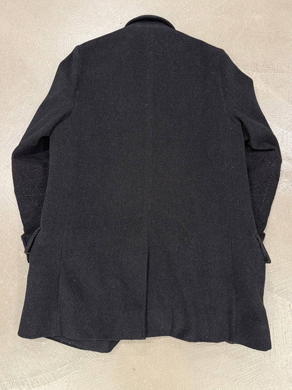 1990s Dries Van Noten Embroidered wool coat