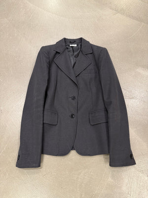 2000s Miu Miu grey tailored suit set
