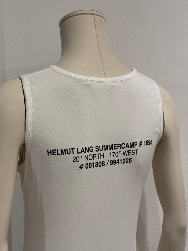 S/S1995 Helmut Lang Re-edition sleeveless cotton dress