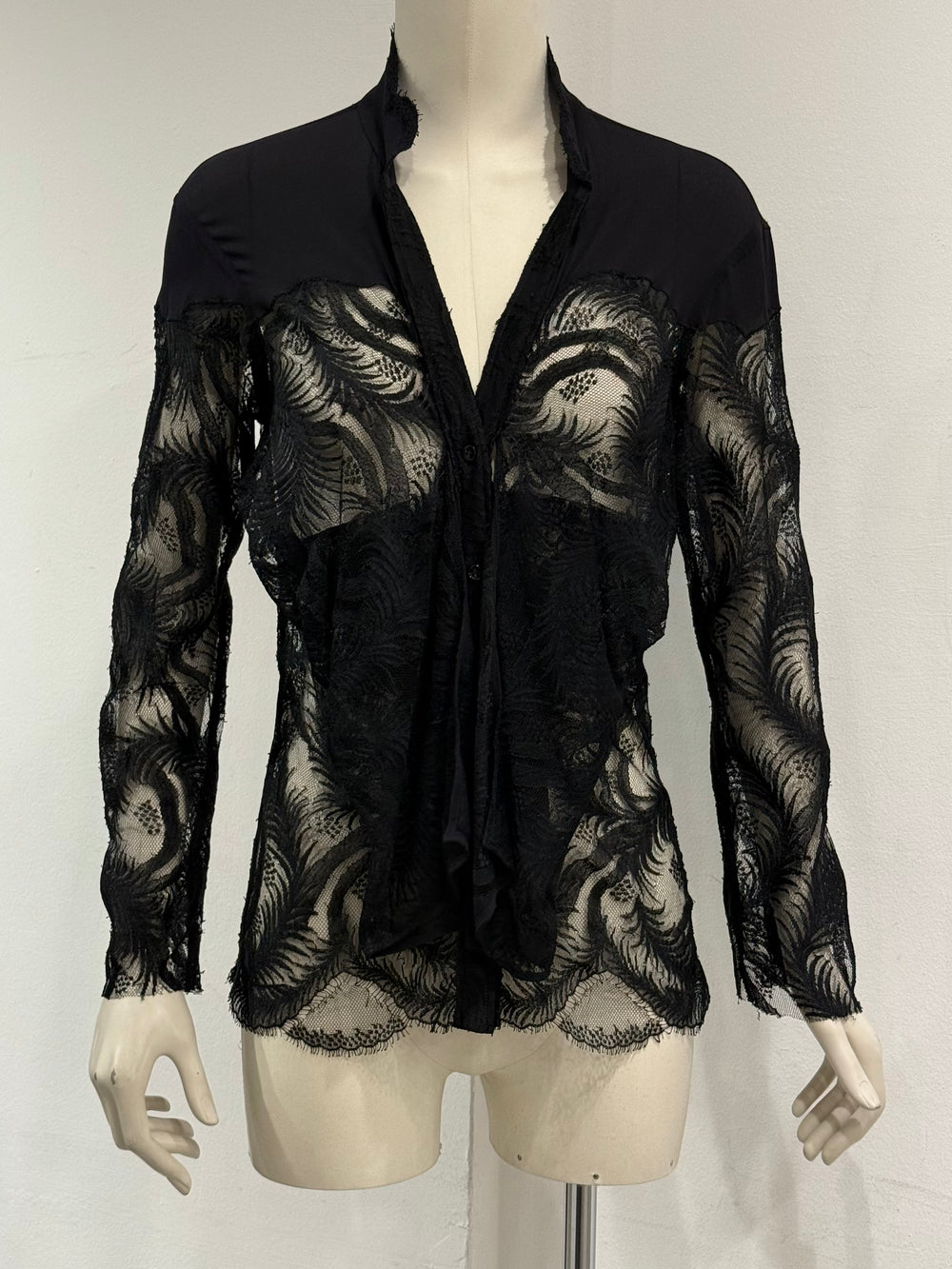 S/S2003 Yves Saint Laurent by Tom Ford silk shirt