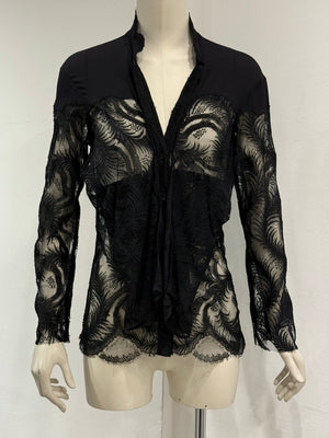 S/S2003 Yves Saint Laurent by Tom Ford silk shirt