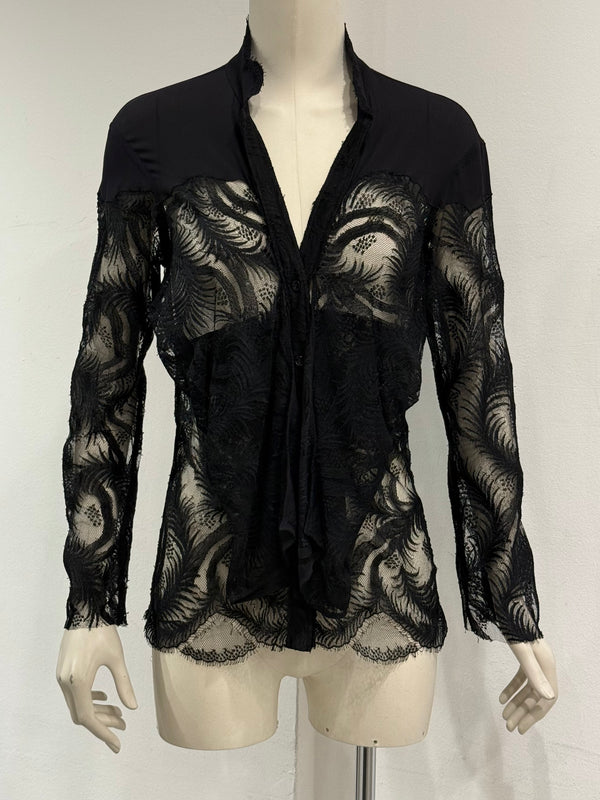 S/S2003 Yves Saint Laurent by Tom Ford silk shirt