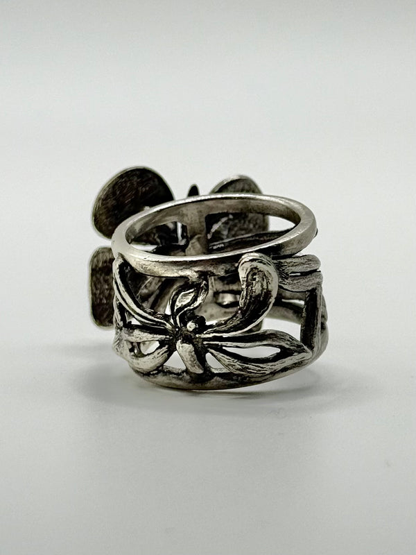 2000s Jean Paul Gaultier vintage butterfly ring