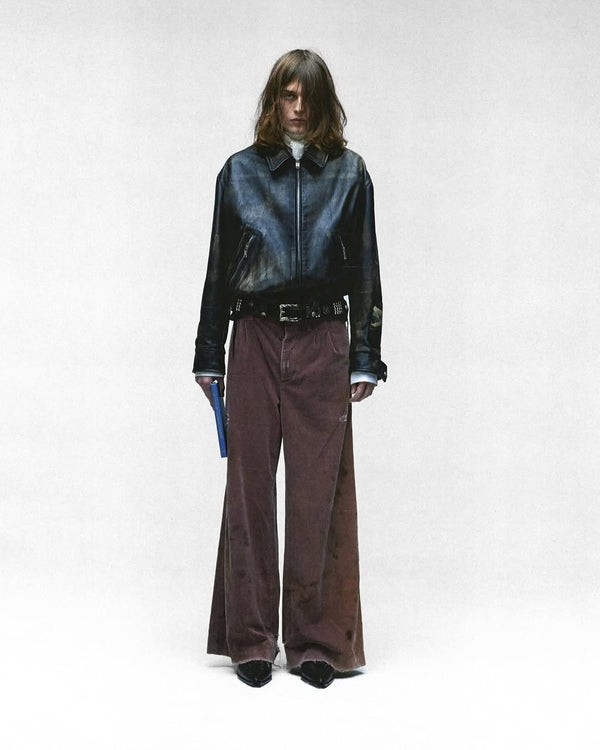 A/W2024 Enfants Riches Déprimés distressed pianist aviator jacket