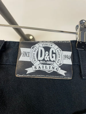 AW06 Dolce & Gabbana military sailing cargo pants