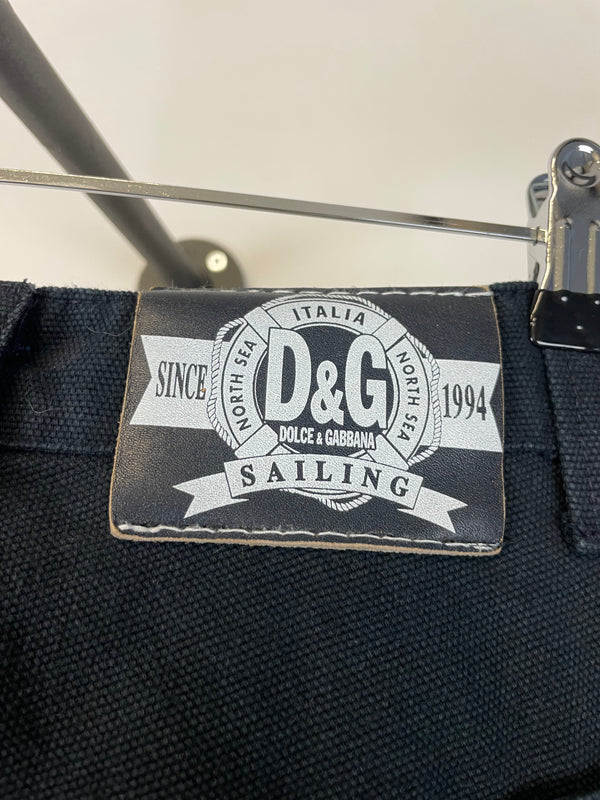 AW06 Dolce & Gabbana military sailing cargo pants